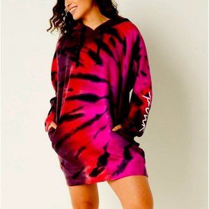 PINK Victoria's Secret Dresses Nwt Vs Pink Tie Dye Sweatshirt